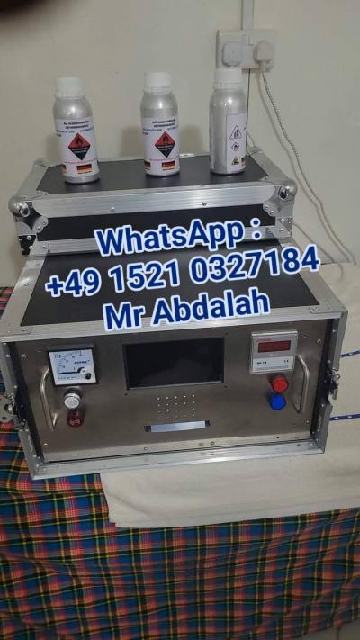Defaced currencies cleaning CHEMICAL & MACHINE