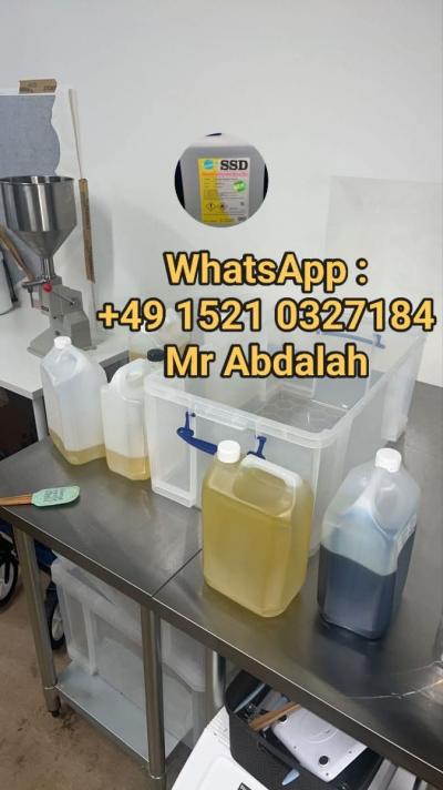 How to use SSD chemical solution for cleaning black dollar