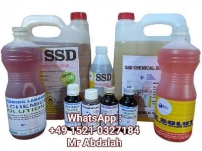 How to use SSD chemical solution for cleaning black dollar