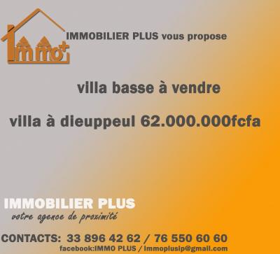 villa à vendre dieuppeul 