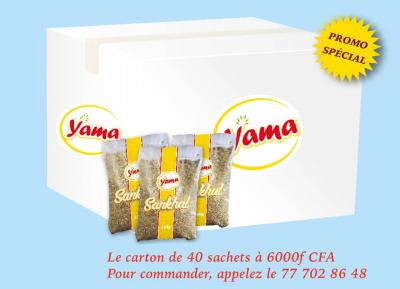 Sankhal Yama de qualité  40x250g