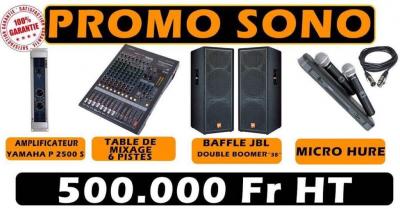 PACK PROMO SONORISATION