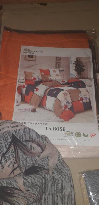 Draps de lit en coton