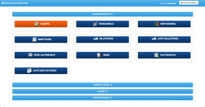 System Integré de Gestion Multi Services