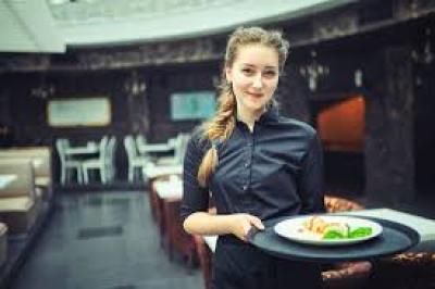 Serveuse.