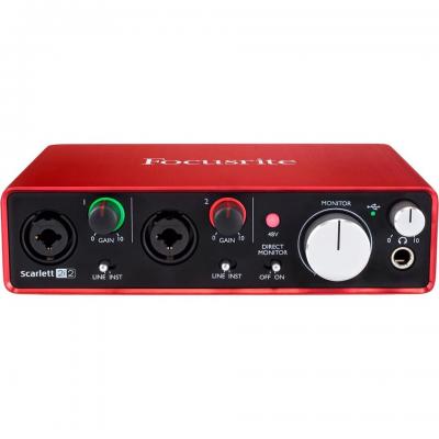  Carte son focusrite scarlett 2i2