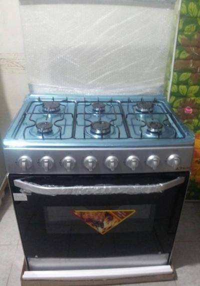 CUISINIERE INOX 4, 5 et 6 FEUX