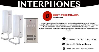 INTERPHONES DE MARQUE RL A BON PRIX