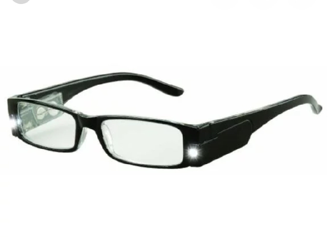 Lunettes de lecture avec lampes