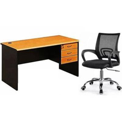 Ensemble : Table de Bureau + Chaise Fauteuil