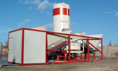 Fully automatic batching plant SUMAB K-20