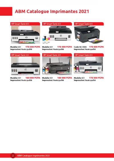 Imprimante Hp Smart Tank 