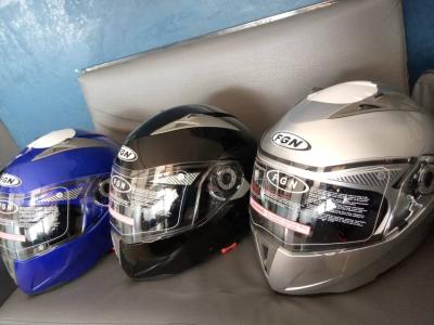 Casque FGN HELMET modulable double visière