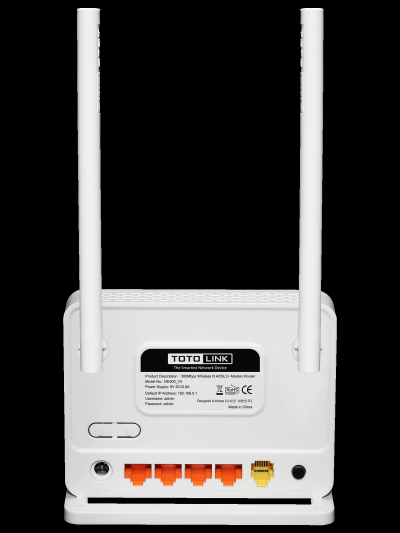 Modem Routeur ADSL2+ 300mbps Totolink