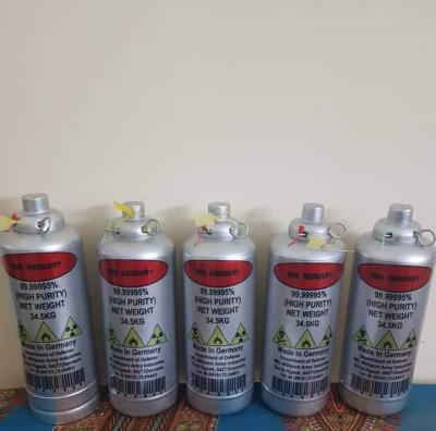 Mercure rouge liquide