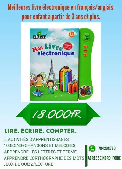 LIVRE ELECTRONIQUE INTERACTIF BILINGUE
