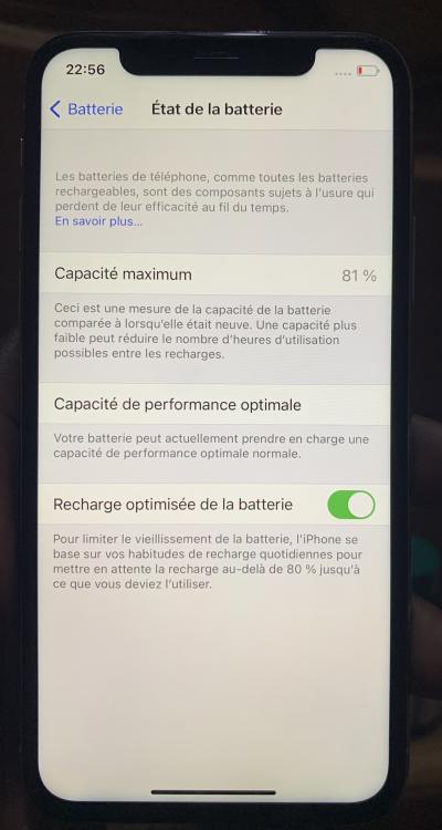 iPhone X simple 64 giga