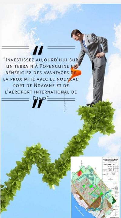 TERRAIN TITRE BAIL EN VENTE A POPENGUINE 