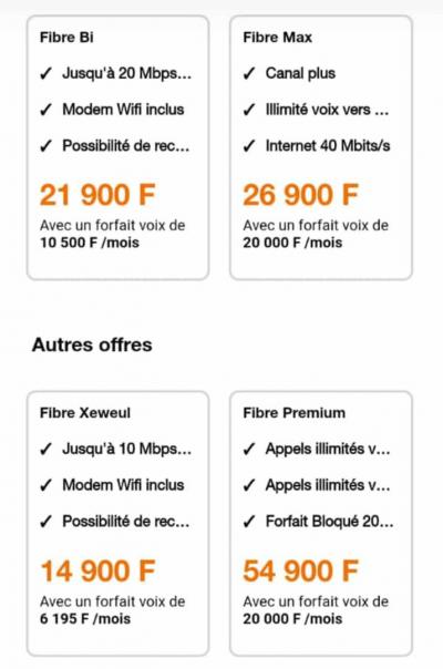 Spécial PROMO fibre