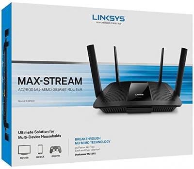 Routeur Linksys-Cisco AC2600Mbps Multifonction