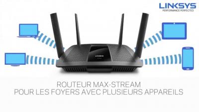 Routeur Linksys-Cisco AC2600Mbps Multifonction