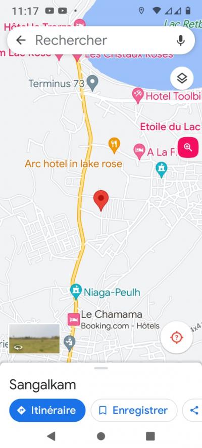 terrain de 150 metres carres a dakar