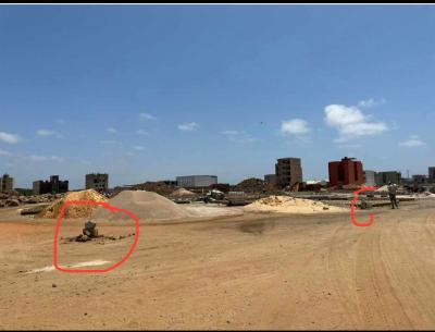 Terrain angle de 229m² Bail aux Almadies