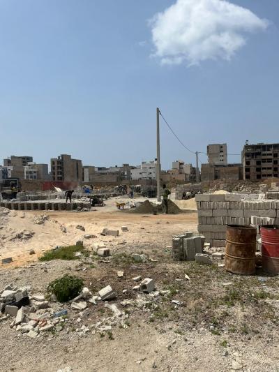 Terrain angle de 229m² Bail aux Almadies