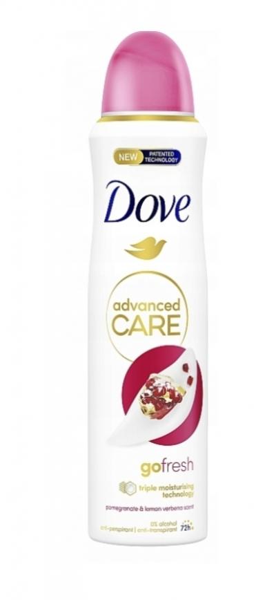 Déodorant spray dove anti-transpirant 200ml