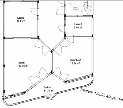 Sipres5, Mbao, plage 2 pièces, 89m², jolie appar