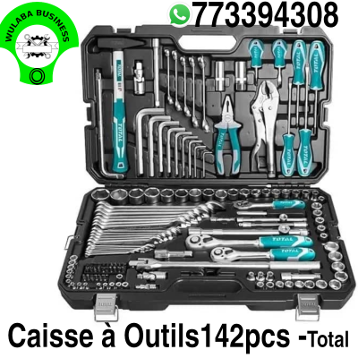 CAISSE A OUTILS 142 PIECES MULTIFONCTIONNELS 