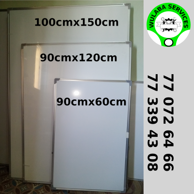 Tableau  Blanc Effaçable Dimensions Multiples