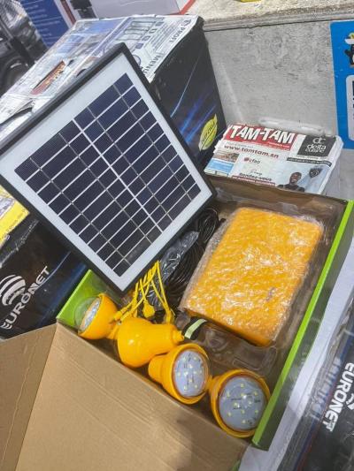 Kit d'Éclairage Solaire 4 lampes